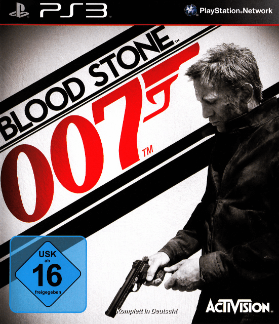 007 Quantum of Solace box art for Playstation 3